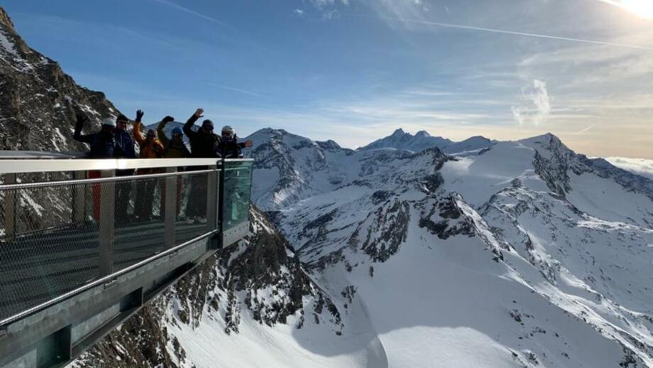 Top 360 Grad Aussichtsplattform am Kitzsteinhorn